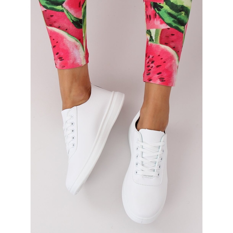 Schwarze und weiße Turnschuhe für Damen CL33315 Schwarz 2