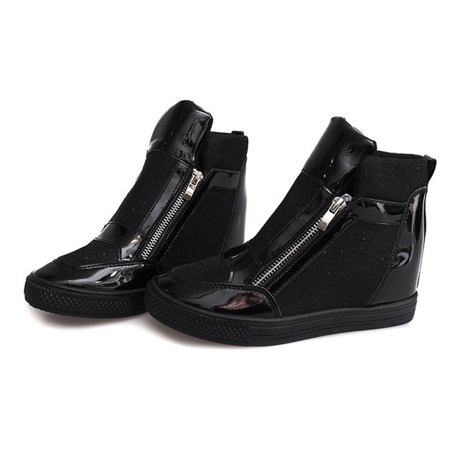 Keil Turnschuhe TL020-1 Schwarz 2