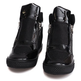 Keil Turnschuhe TL020-1 Schwarz 1