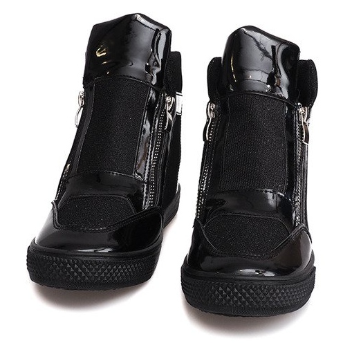 Keil Turnschuhe TL020-1 Schwarz 1