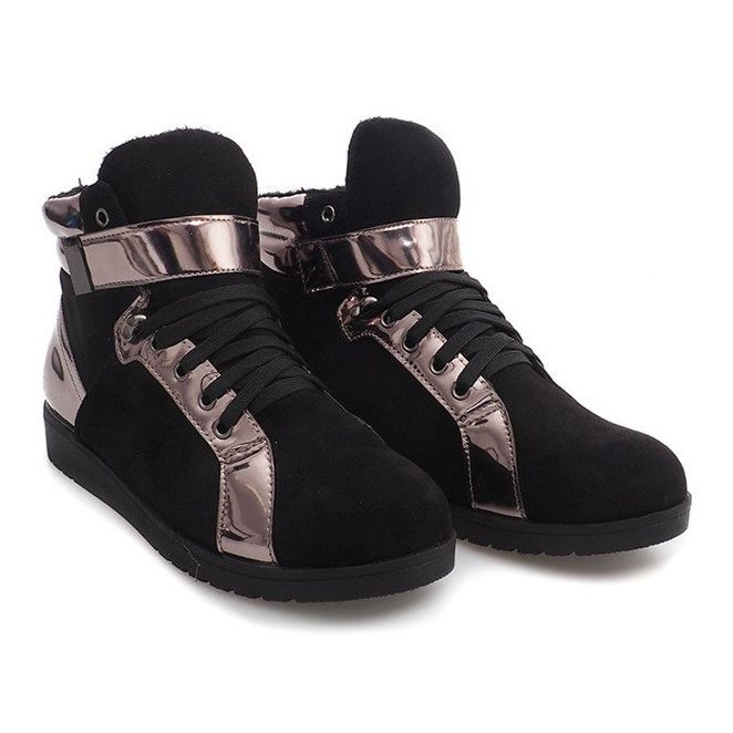 Warme Turnschuhe 2026-1 Schwarz grau 1