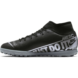 Nike Mercurial Superfly 7 Club Tf M AT7980-001 Fußballschuhe schwarz schwarz 2