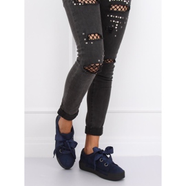 Marineblaue Damen-Sneaker 1018 Blue navy blau 1