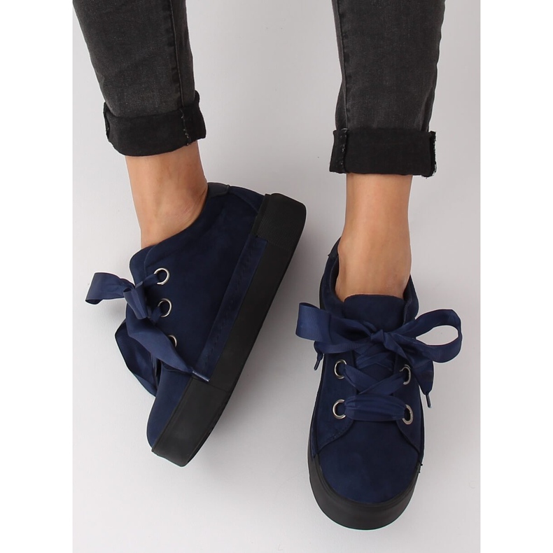 Marineblaue Damen-Sneaker 1018 Blue 2