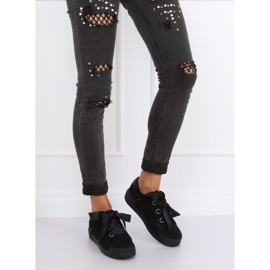 Schwarze Damen-Sneaker 1018 Black 1