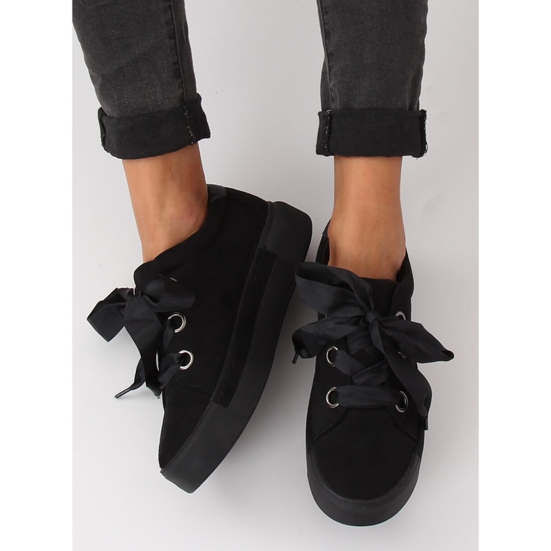 Schwarze Damen-Sneaker 1018 Black 2