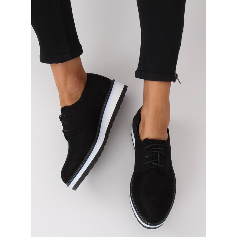 Schwarze Damen-Loafer C-7225 Schwarz 2