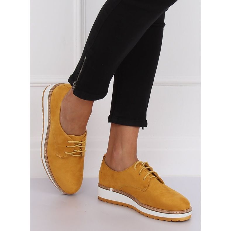 Gelbe Loafer für Damen C-7225 Gelb 2