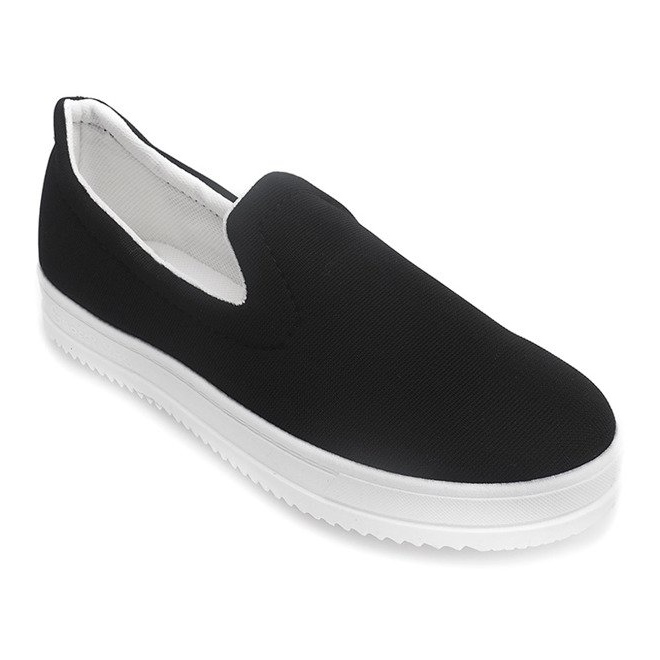 Sneaker Slip On M011 Schwarz 1