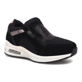 Schwarze Nicoline Sport-Sneaker 1