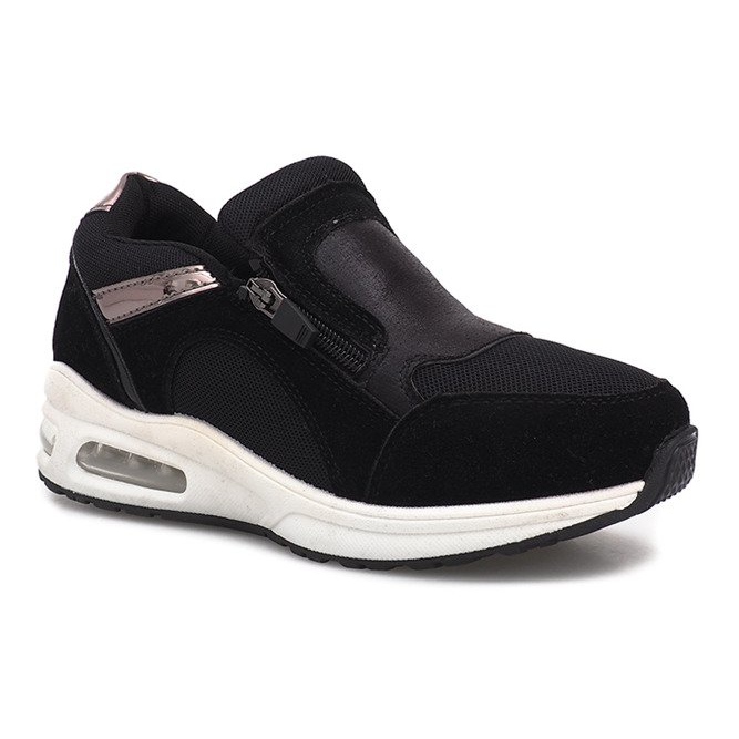 Schwarze Nicoline Sport-Sneaker 1