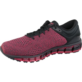 Laufschuhe Asics Gel-Quantum 360 Knit 2 M T8G3N-001 rot 1
