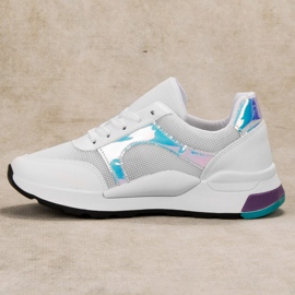 SHELOVET Bequeme Sportschuhe weiß 1