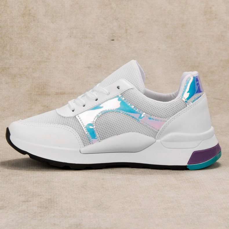 SHELOVET Bequeme Sportschuhe weiß 1