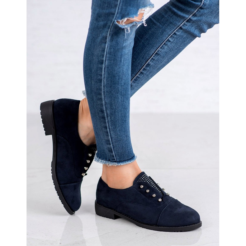 Nio Nio Schlupfschuhe navy blau 1