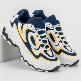 Kayla Sportschuhe für Damen weiß blau 2