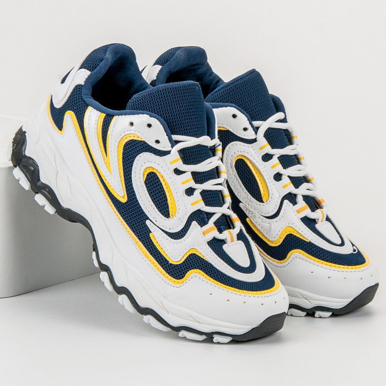 Kayla Sportschuhe für Damen weiß blau 2