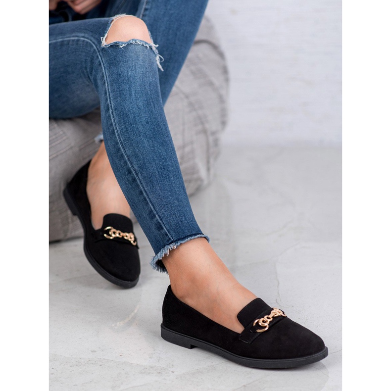 SHELOVET Wildleder Herren schwarz 1