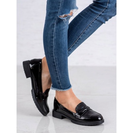 Bestelle Lackierte Loafer schwarz 2