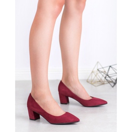 Nio Nio Klassische rote Pumps 1