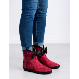 Kylie Regenstiefel rot 2
