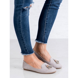 Queentina Herren mit Fransen grau 1