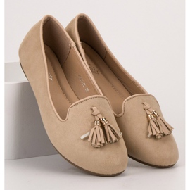 Queentina Herren mit Fransen braun 1