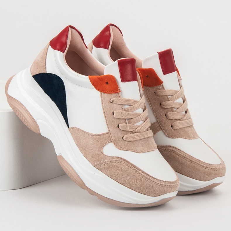 SDS Leichte Turnschuhe braun mehrfarbig 2