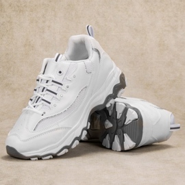 SHELOVET Bequeme Sportschuhe weiß 2