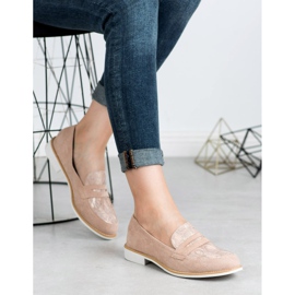 Bestelle Rosa Slipper mit Schlangenmuster 2