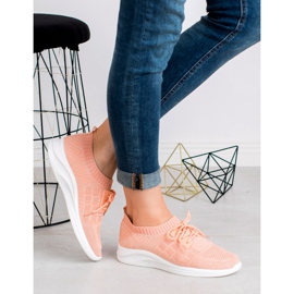 Ideal Shoes Textile Sportschuhe rosa 1