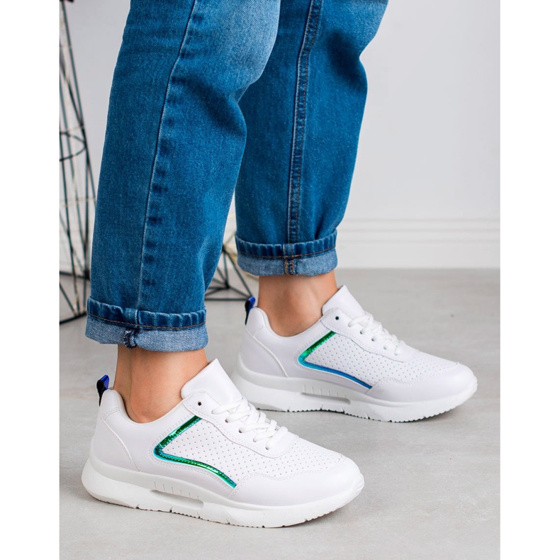 SHELOVET Sportschuhe für Damen weiß 2