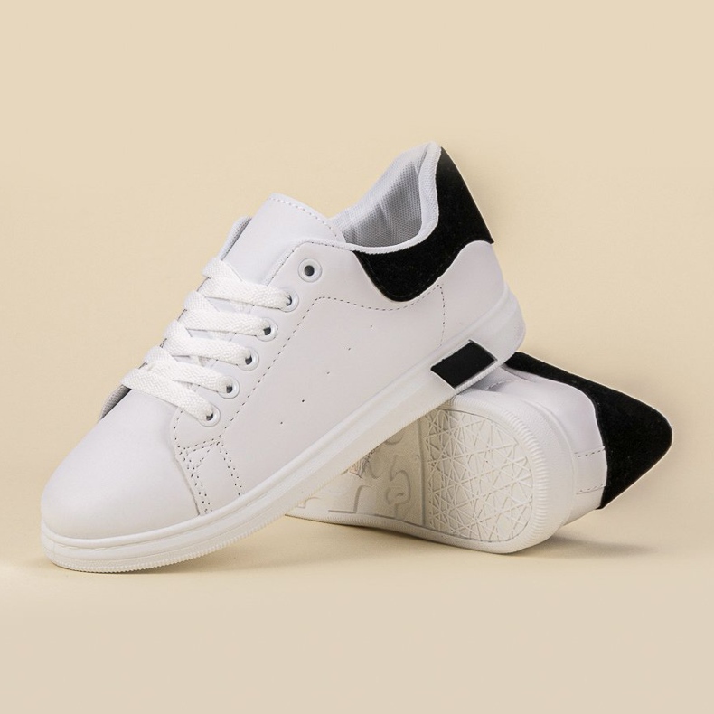 Ideal Shoes Sportschuhe für Damen weiß 1