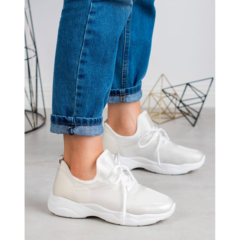 SHELOVET Sportschuhe zum Hineinschlüpfen weiß 2