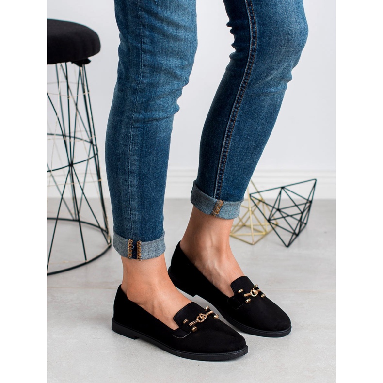 SHELOVET Wildleder Herren schwarz 1