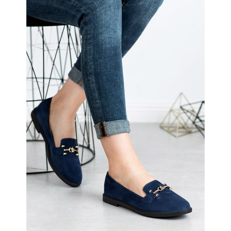 SHELOVET Wildleder Herren navy blau 2