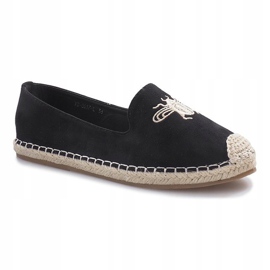 Schwarze Landberry Espadrilles 1