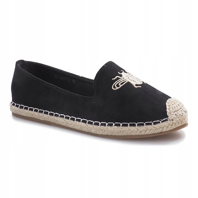 Schwarze Landberry Espadrilles 1