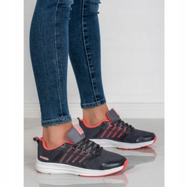 Ax Boxing Leichte Sportschuhe schwarz rosa 2