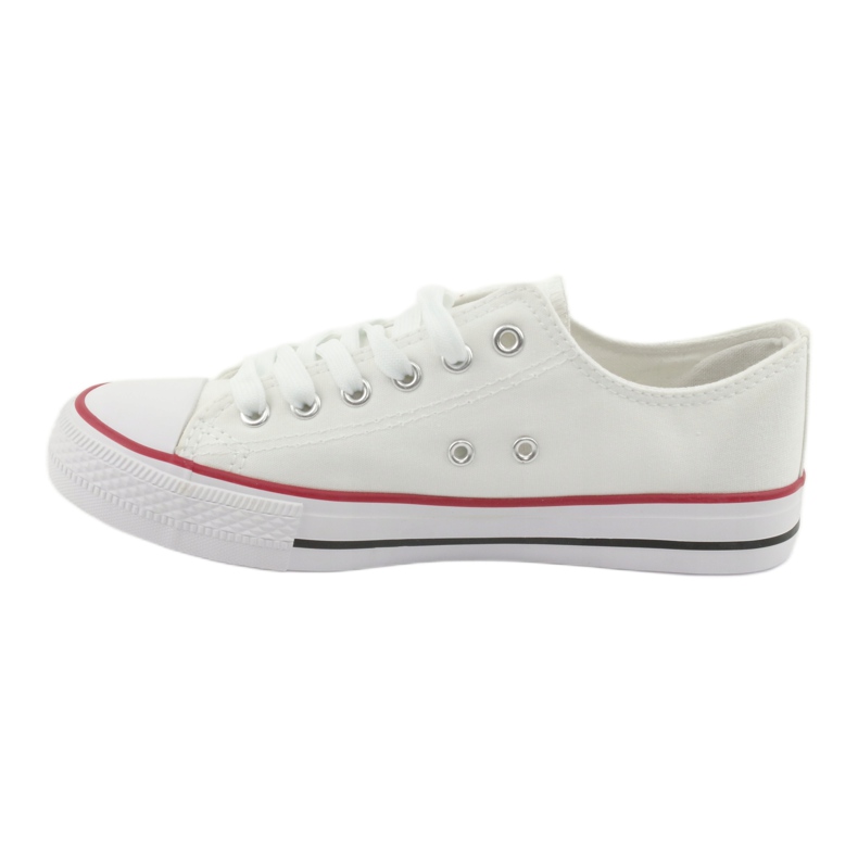 Atletico White Classic Classic CNSD-1-Sneakers von Frauen weiß 3