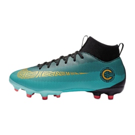 Nike Mercurial Superfly 6 Academy Gs CR7 Mg Jr AJ3111-390 Fußballschuhe blau 1
