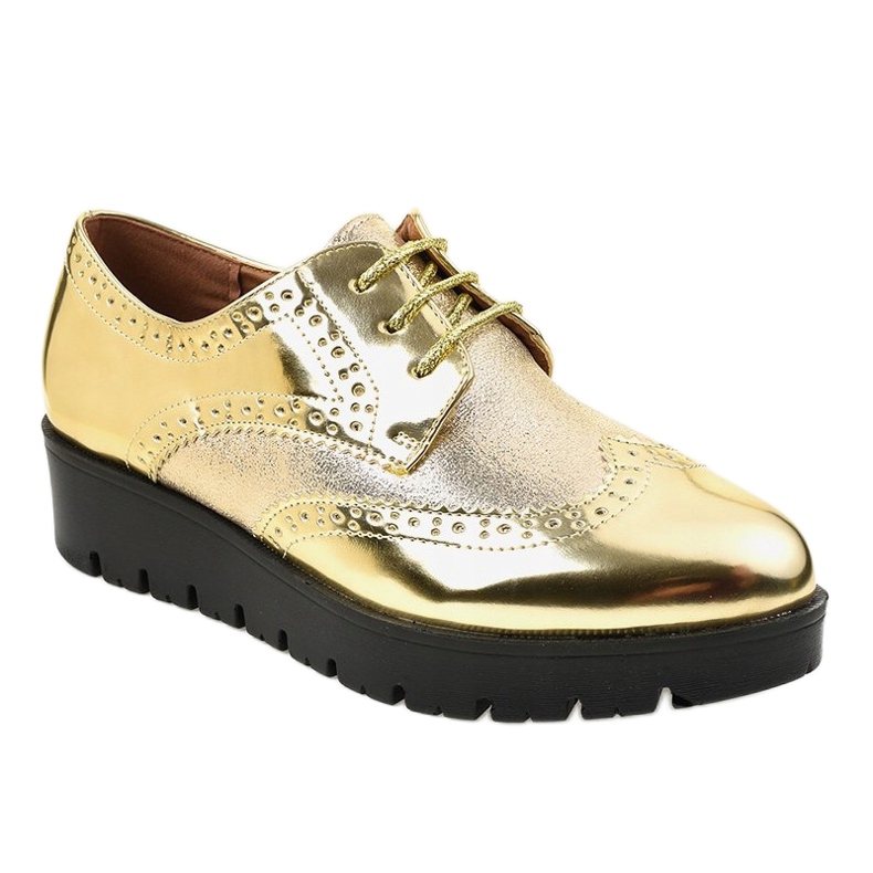 Goldene TL-60 Schnürschuhe 1