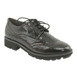 Oxford-Schnürschuhe Caprice 23701 schwarz mehrfarbig 1