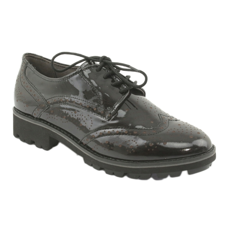 Oxford-Schnürschuhe Caprice 23701 schwarz mehrfarbig 1
