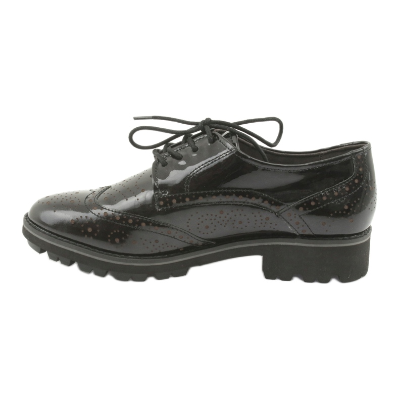 Oxford-Schnürschuhe Caprice 23701 schwarz mehrfarbig 2