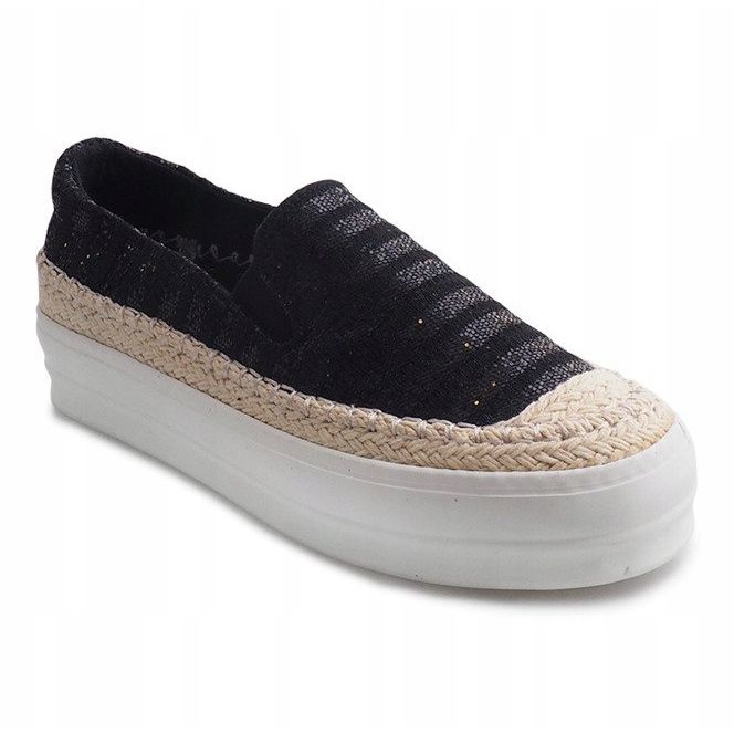Sneaker Espadrilles GH001 Schwarz 1