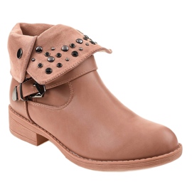 Rosa Stiefel mit GG-44P-Schnalle 1