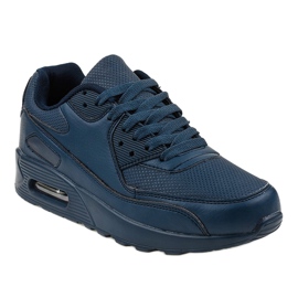 Marineblaue Sportschuhe A939-3 1