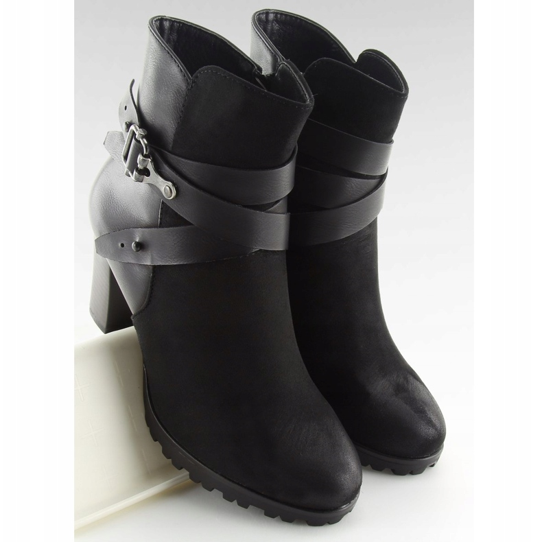 Schwarz 8287 Schwarze High Heels 2