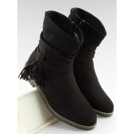 Schwarz Schwarze Stiefel für Damen 4169 Schwarz 1